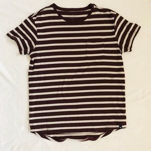 American Eagle Seriously Soft Striped Tee